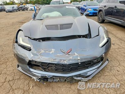 Piąte zdjęcie samochodu w środku: 2019 CHEVROLET CORVETTE Z06 3LZ VIN:1G1YT2D65K5605831 - miniatura