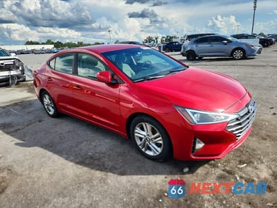 Czwarte zdjęcie samochodu z boku: 2020 HYUNDAI ELANTRA SEL VIN:5NPD84LF7LH551731 - miniatura