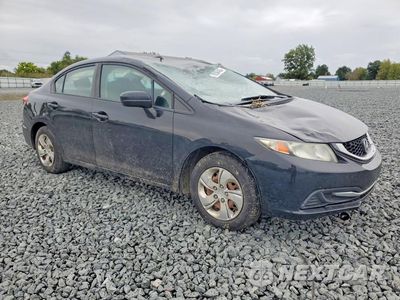 Czwarte zdjęcie samochodu z boku: 2015 HONDA CIVIC LX VIN:19XFB2F58FE087942 - miniatura