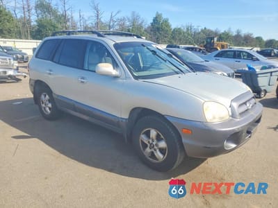 Czwarte zdjęcie samochodu z boku: 2006 HYUNDAI SANTA FE GLS VIN:KM8SC73E36U100929 - miniatura