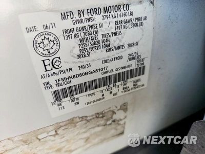 Zdjęcie 12 z 12 samochodu: 2011 FORD EXPLORER XLT VIN:1FMHK8D80BGA81017 - miniatura