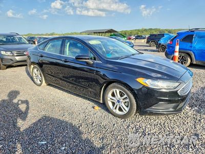 Czwarte zdjęcie samochodu z boku: 2018 FORD FUSION SE VIN:3FA6P0HD5JR180659 - miniatura