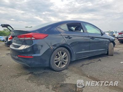 Trzecie zdjęcie samochodu z tyłu: 2018 HYUNDAI ELANTRA SEL VIN:5NPD84LF4JH329239 - miniatura