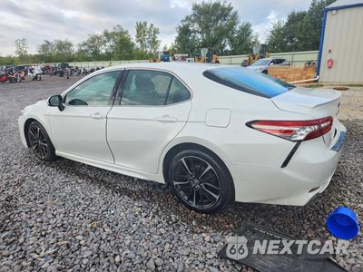 Drugie zdjęcie samochodu z przodu: 2018 TOYOTA CAMRY XSE VIN:4T1B61HK2JU101064 - miniatura