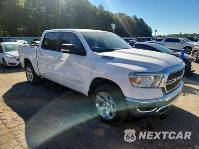 Czwarte zdjęcie samochodu z boku: 2022 RAM 1500 BIG HORN VIN:1C6RRFFG9NN402637 - miniatura