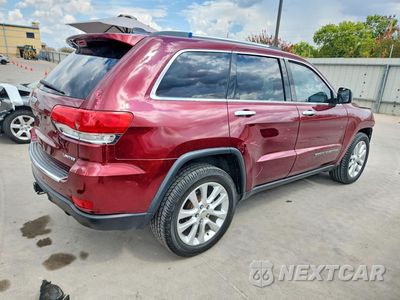 Trzecie zdjęcie samochodu z tyłu: 2017 JEEP GRAND CHEROKEE LIMITED VIN:1C4RJFBG8HC603421 - miniatura