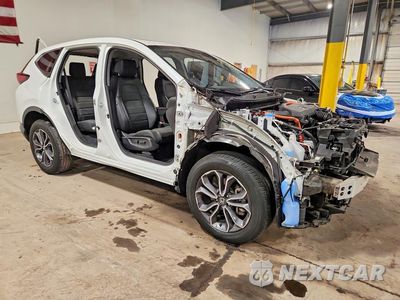 Czwarte zdjęcie samochodu z boku: 2022 HONDA CR-V EXL VIN:5J6RT6H81NL042091 - miniatura