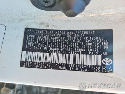 Zdjęcie 12 z 12 samochodu: 2018 TOYOTA COROLLA SE VIN:5YFBURHE0JP788271 - miniatura