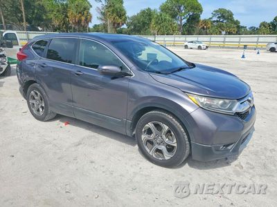 Czwarte zdjęcie samochodu z boku: 2019 HONDA CR-V EX VIN:2HKRW1H54KH515035 - miniatura