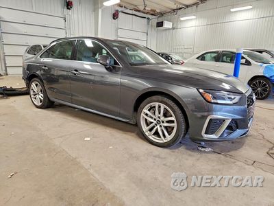 Czwarte zdjęcie samochodu z boku: 2020 AUDI A4 PREMIUM VIN:WAUDNAF41LA070475 - miniatura