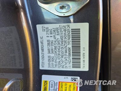 Zdjęcie 12 z 12 samochodu: 2021 HONDA ACCORD EXL VIN:1HGCV1F56MA040947 - miniatura