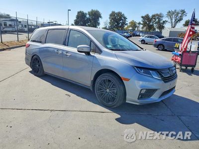 Czwarte zdjęcie samochodu z boku: 2020 HONDA ODYSSEY EXL VIN:5FNRL6H75LB050286 - miniatura