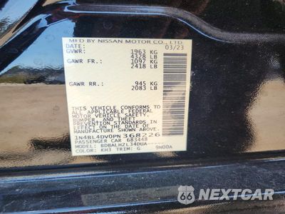 Zdjęcie 13 z 13 samochodu: 2023 NISSAN ALTIMA SV VIN:1N4BL4DV0PN368226 - miniatura