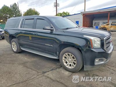 Czwarte zdjęcie samochodu z boku: 2018 GMC YUKON XL K1500 SLT VIN:1GKS2GKC3JR303133 - miniatura