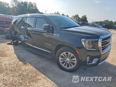 Czwarte zdjęcie samochodu z boku: 2022 GMC YUKON SLT VIN:1GKS2BKD6NR110637 - miniatura