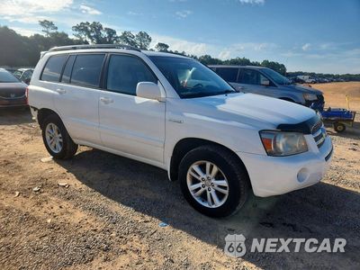 Czwarte zdjęcie samochodu z boku: 2006 TOYOTA HIGHLANDER HYBRID VIN:JTEEW21A060023953 - miniatura