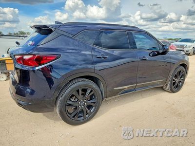 Trzecie zdjęcie samochodu z tyłu: 2020 CHEVROLET BLAZER RS VIN:3GNKBERS9LS533215 - miniatura