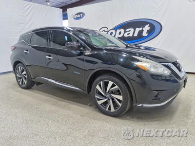 Czwarte zdjęcie samochodu z boku: 2016 NISSAN MURANO HYBRID PLATINUM VIN:5N1CZ2MH5GN154873 - miniatura