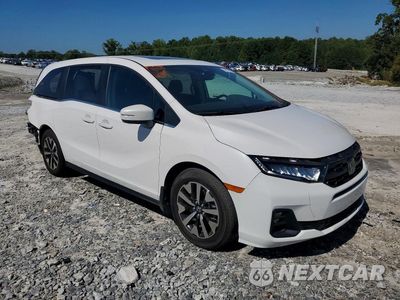 Czwarte zdjęcie samochodu z boku: 2025 HONDA ODYSSEY EXL VIN:5FNRL6H62SB074888 - miniatura