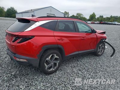 Trzecie zdjęcie samochodu z tyłu: 2022 HYUNDAI TUCSON SEL VIN:5NMJFCAE9NH157421 - miniatura