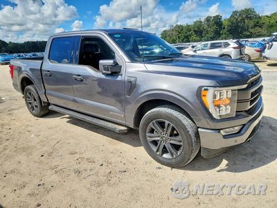Czwarte zdjęcie samochodu z boku: 2023 FORD F150 SUPERCREW VIN:1FTFW1ED4PFB63736 - miniatura