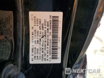 Zdjęcie 12 z 12 samochodu: 2015 HONDA ACCORD SPORT VIN:1HGCR2F50FA226593 - miniatura
