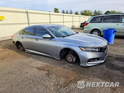 Czwarte zdjęcie samochodu z boku: 2020 HONDA ACCORD SPORT VIN:1HGCV1F36LA095783 - miniatura