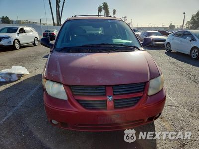 Piąte zdjęcie samochodu w środku: 2005 DODGE GRAND CARAVAN SXT VIN:2D4GP44L45R117490 - miniatura