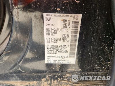 Zdjęcie 12 z 12 samochodu: 2010 NISSAN TITAN SE VIN:1N6AA0ECXAN323316 - miniatura