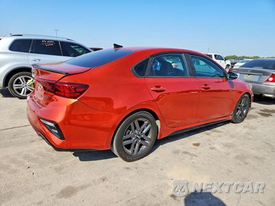 Trzecie zdjęcie samochodu z tyłu: 2020 KIA FORTE GT LINE VIN:3KPF34AD9LE198633 - miniatura