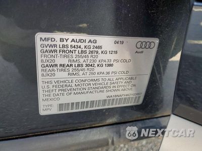 Zdjęcie 14 z 14 samochodu: 2019 AUDI Q5 PREMIUM PLUS VIN:WA1BNAFY4K2102657 - miniatura