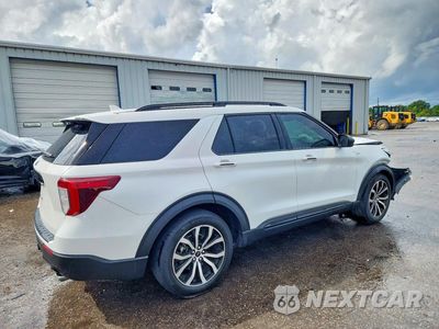 Trzecie zdjęcie samochodu z tyłu: 2023 FORD EXPLORER ST-LINE VIN:1FMSK7KH9PGA65943 - miniatura