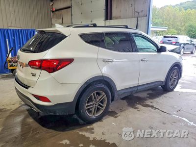 Trzecie zdjęcie samochodu z tyłu: 2018 HYUNDAI SANTA FE SPORT 2.4L VIN:5NMZUDLB1JH082905 - miniatura