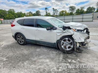 Czwarte zdjęcie samochodu z boku: 2019 HONDA CR-V EXL VIN:7FARW1H84KE025921 - miniatura