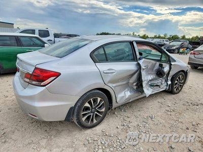 Trzecie zdjęcie samochodu z tyłu: 2013 HONDA CIVIC EX VIN:19XFB2F83DE055133 - miniatura