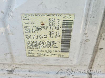 Zdjęcie 13 z 13 samochodu: 2014 NISSAN NV 3500 HD S VIN:5BZAF0AA6EN161506 - miniatura