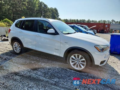 Czwarte zdjęcie samochodu z boku: 2016 BMW X3 XDRIVE28I VIN:5UXWX9C51G0D69897 - miniatura