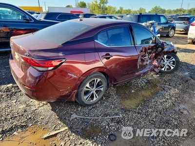Trzecie zdjęcie samochodu z tyłu: 2021 NISSAN SENTRA SV VIN:3N1AB8CVXMY209877 - miniatura