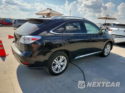 Trzecie zdjęcie samochodu z tyłu: 2012 LEXUS RX 450H VIN:JTJBC1BA4C2045704 - miniatura