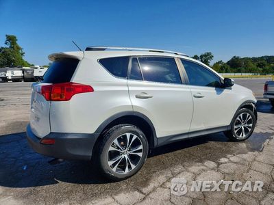 Trzecie zdjęcie samochodu z tyłu: 2015 TOYOTA RAV4 LIMITED VIN:JTMDFREVXFD134394 - miniatura