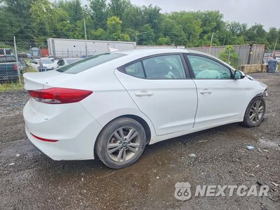 Trzecie zdjęcie samochodu z tyłu: 2018 HYUNDAI ELANTRA SEL VIN:5NPD84LF6JH323572 - miniatura