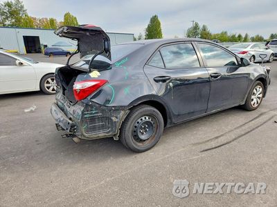 Trzecie zdjęcie samochodu z tyłu: 2016 TOYOTA COROLLA LE VIN:5YFBURHE4GP436111 - miniatura