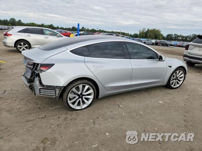 Trzecie zdjęcie samochodu z tyłu: 2018 TESLA MODEL 3 VIN:5YJ3E1EB1JF087666 - miniatura