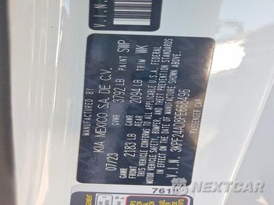 Zdjęcie 13 z 13 samochodu: 2023 KIA FORTE LXS VIN:3KPF24AD8PE668496 - miniatura
