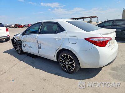 Drugie zdjęcie samochodu z przodu: 2015 TOYOTA COROLLA S PLUS VIN:5YFBURHE6FP248964 - miniatura
