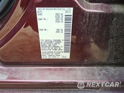 Zdjęcie 12 z 12 samochodu: 2023 NISSAN ALTIMA SV VIN:1N4BL4DV6PN315076 - miniatura
