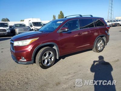2015 TOYOTA HIGHLANDER LIMITED 5TDDKRFH1FS114673 - główne zdjęcie licytacji z USA - miniatura
