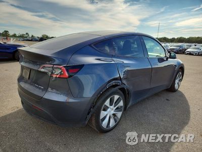Trzecie zdjęcie samochodu z tyłu: 2021 TESLA MODEL Y VIN:5YJYGDEE9MF071067 - miniatura