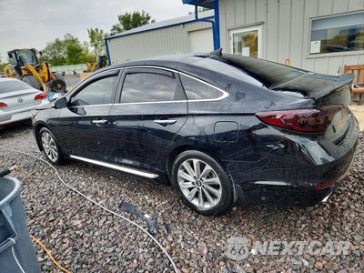Drugie zdjęcie samochodu z przodu: 2017 HYUNDAI SONATA SPORT VIN:5NPE34AF3HH500126 - miniatura