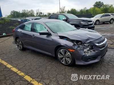 Czwarte zdjęcie samochodu z boku: 2016 HONDA CIVIC EX VIN:19XFC1F31GE030215 - miniatura